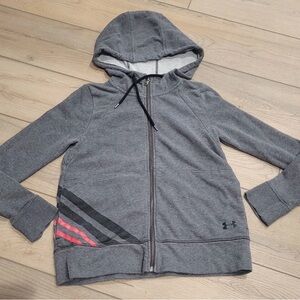 Women’s Under Armour zip sweatshirt, size medium